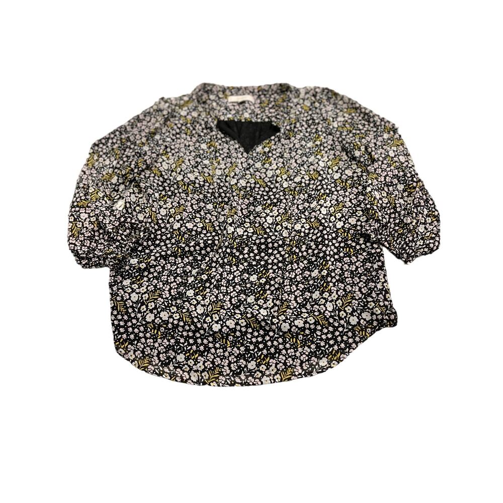 LOFT women’s top size M floral fully lined